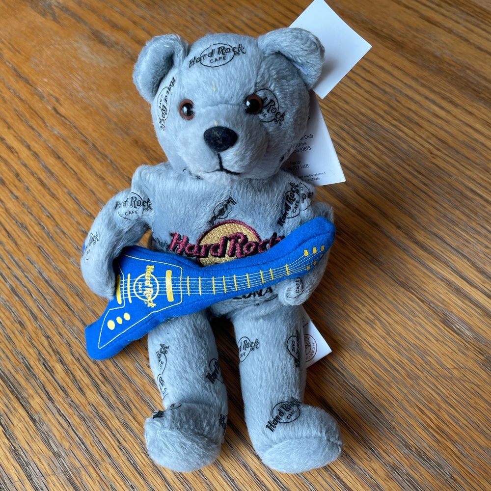 Hard Rock Cafe Barcelona 2007 Teddy Bear Brand New with Tags
